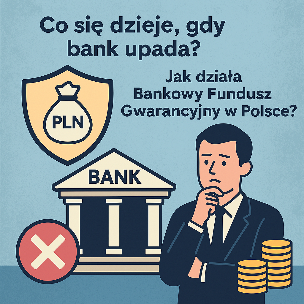 Co się dzieje, gdy bank upada? Jak działa Bankowy Fundusz Gwarancyjny w Polsce?